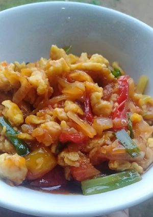 Foto resep Telur orak arik tomat