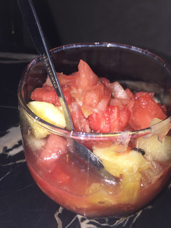 A picture of Fruit salad.