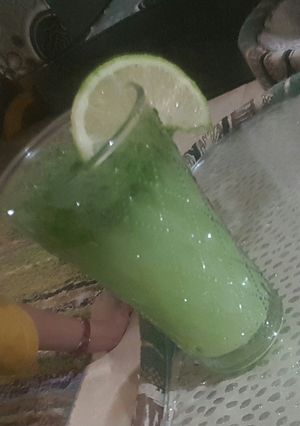 صورة لوصفة عصير الليمون والنعنع