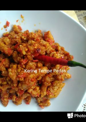 Foto resep Kering Tempe Pedas