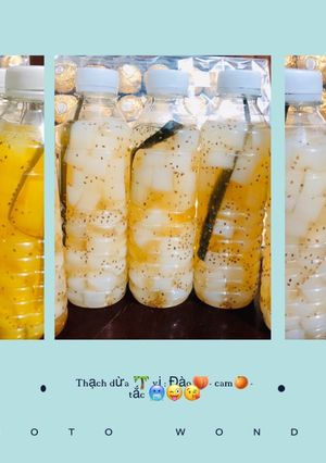 Hình của món Thạch dừa 3 vị 🌴.