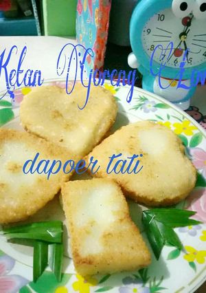Foto resep Uli ketan goreng love