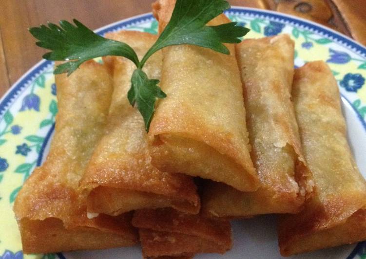 Resep: saat makan malamRisol (meat,potato,carrot)