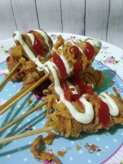 Foto resep Sosis Gulung Mie
