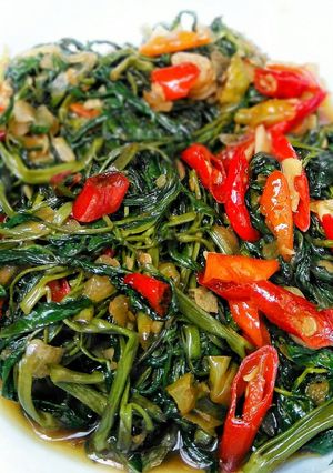 Foto resep 🌿Tumis kangkung saus tiram🌿
