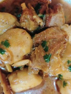 घुईया मटन गोश्त (ghuiya mutton gosht recipe in Hindi) रेसिपी मुख्य फोटो
