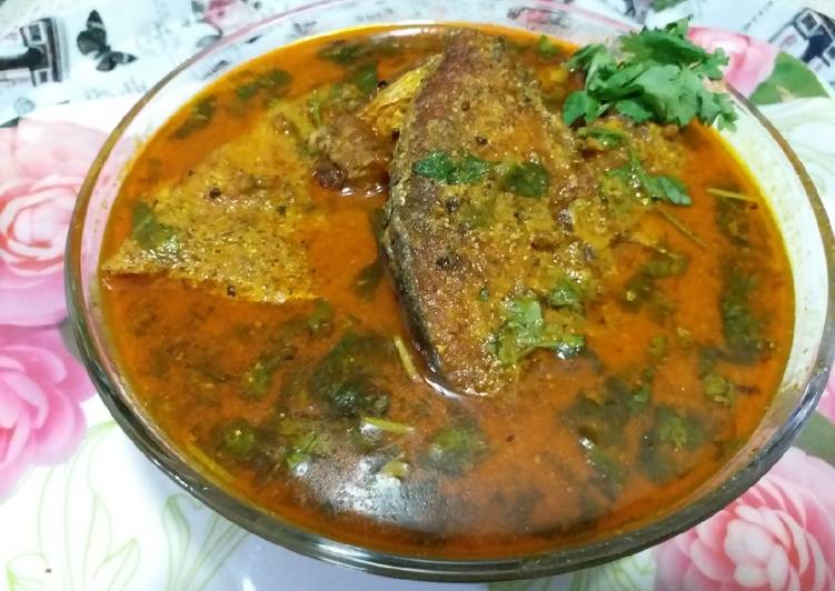 Thanda masala fish curry