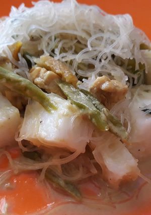 Foto resep Lontong Mie Tauco