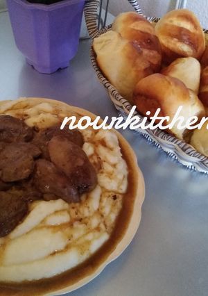 صورة لوصفة بيري بصلصة كبد الدجاج