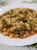 Ditali con fave fresche