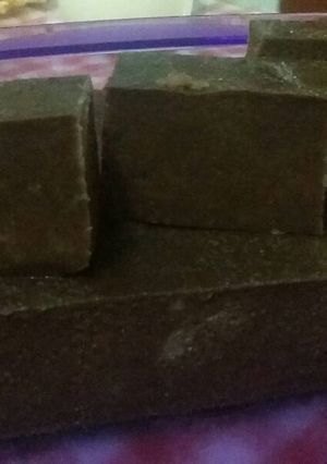 Foto resep Puding brownis simple