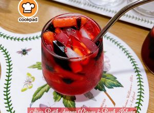 Gambar 👩‍🍳Sirap Betik,Cincau & Buah Kabung