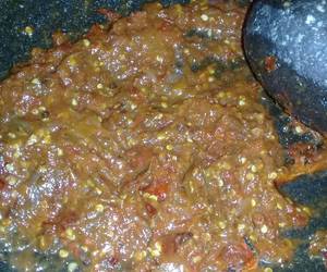 Mudahnya Membuat Sambal belacan ayam penyet Praktis Enak