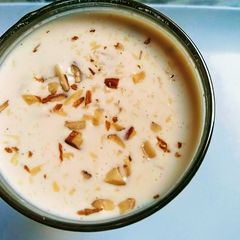 A picture of Its very yummy,unique instant rabri wala doodh.Its 2 in 1 recipe..👍👌😋#pakistankameethakaysath.