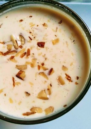 A picture of Its very yummy,unique instant rabri wala doodh.Its 2 in 1 recipe..👍👌😋#pakistankameethakaysath.