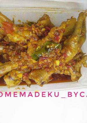 Foto resep Ceker Mercon