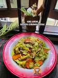 Kobis goreng bersama cendawan shiitake