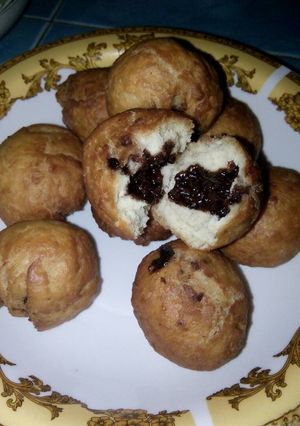 Foto resep Roti goreng isi coklat simple n maknyus