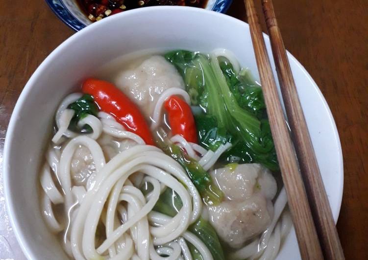 Resep Mie ala taiwan + sambel kecap indo, Lezat Sekali