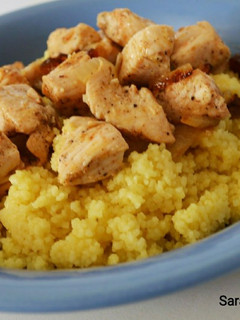 Una foto de Cuscús de pollo