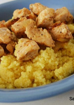 Una foto de Cuscús de pollo
