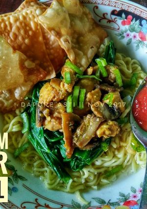 Foto resep Mie Ayam Jamur Spesial