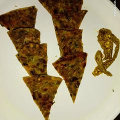 A picture of Mix veg paratha bite.