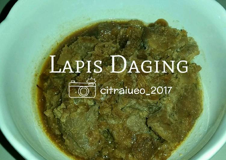 Anti Ribet, Buat Lapis Daging Sederhana Dan Enak