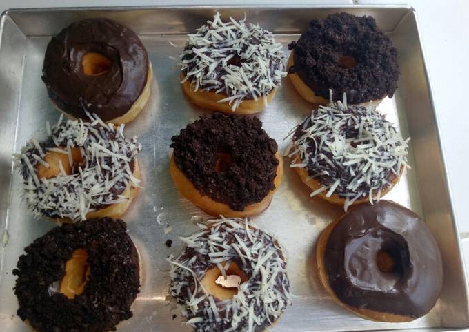 Donat super empuk lembut no mixer no kentang