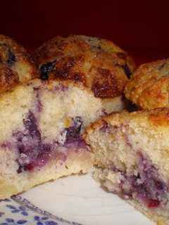 Una foto de Muffins de arándanos
