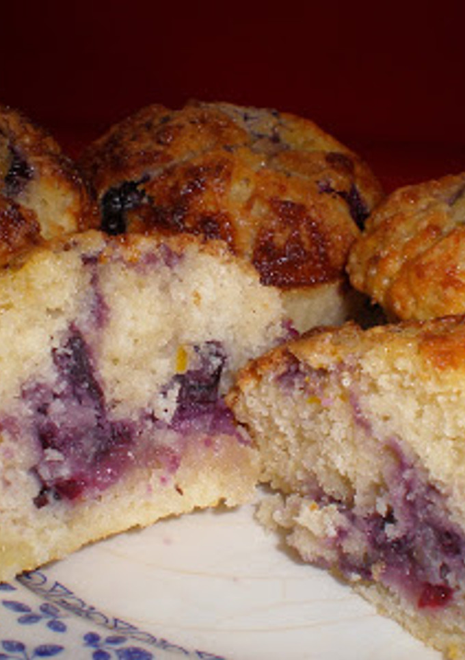 Una foto de Muffins de arándanos