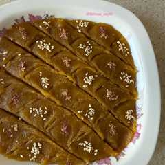 حلوا سوهانی با جوانه گندم-レシピのメイン写真