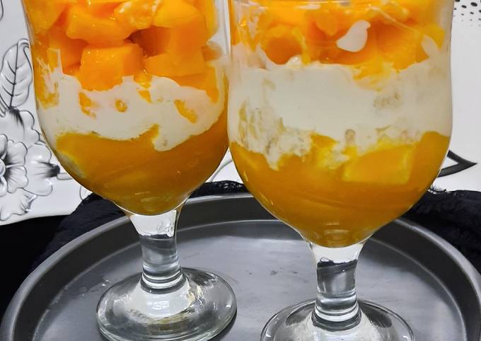 Yummy Mango Dessert 🥭🥭🥭🥭