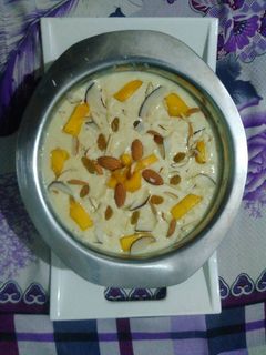 मेंगो खीर (Mango kheer recipe in hindi) रेसिपी मुख्य फोटो