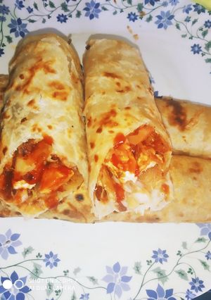 वेज पनीर रोल (veg paneer roll recipe in Hindi) रेसिपी मुख्य फोटो
