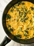 Smoked Cheddar & Spinach Omelette