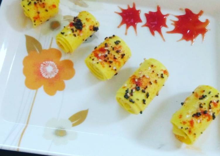 Recipe of Award-winning Gujarati Khandavi