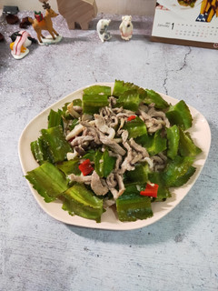 省時便當菜:翼豆炒肉絲 的食譜成品照片