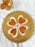 Crostata con confettura di pesche