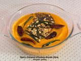 Spicy Coconut Chutney - Kerala Style