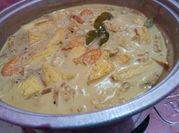 Gambar ketupat sayur instan