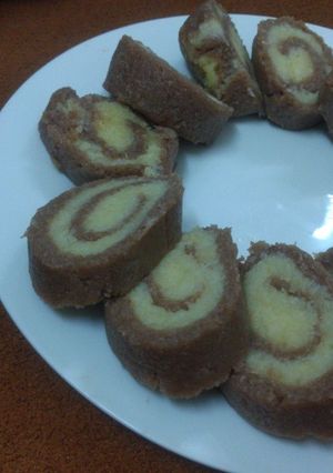 صورة لوصفة حلاوة السميد بالجوز هند