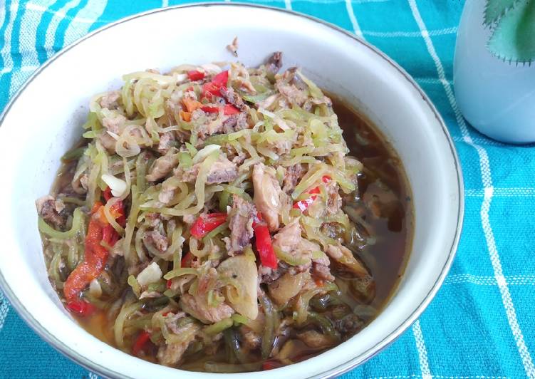 Resep Tumis Labu Siam Tongkol Anti Gagal
