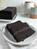 Brownies Ketan Hitam Lapis Keju Parut