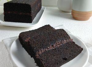 Foto resep Brownies Ketan Hitam Lapis Keju Parut