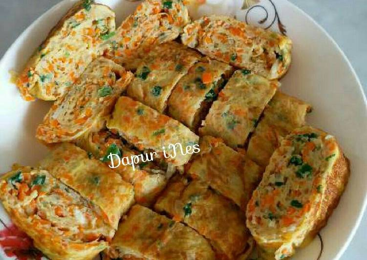 Resep Telur Gulung Khas Korea oleh Dapur iNes Cookpad