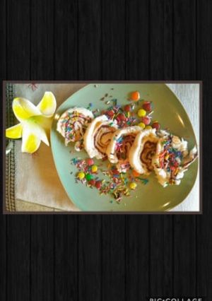 A picture of Nutella Pinwheels.