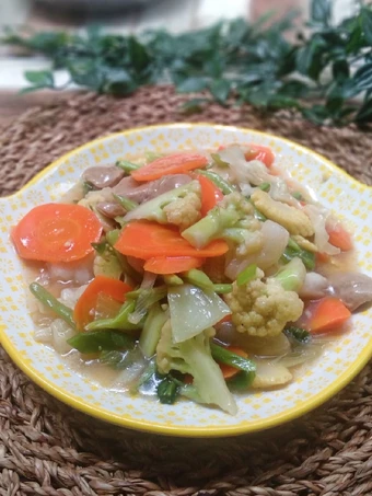 Cara Mudah Membuat Resep Capcay bakso yang Uenak Anti Ribet, Bikin Ngiler