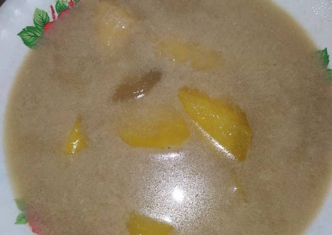 Kolak kolang kaling ubi kuning