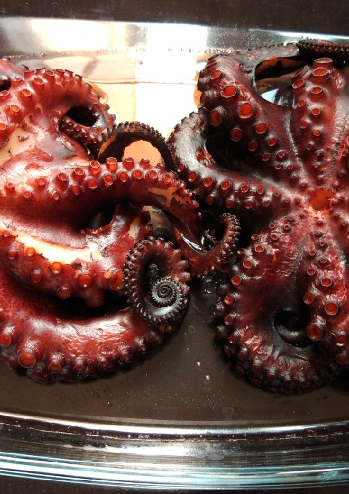 Una foto de Pulpo al horno
